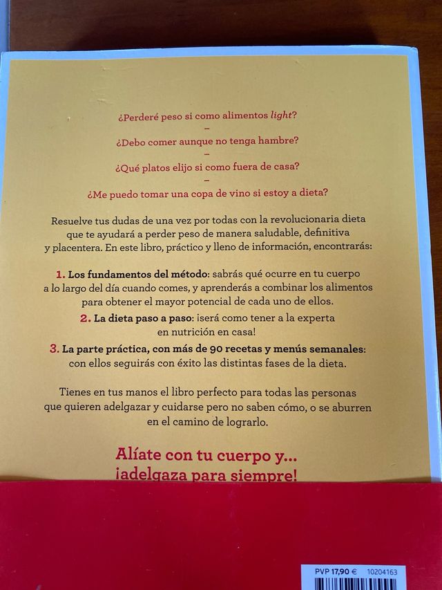 Libro de recetas para adelgazar 8ª edicion