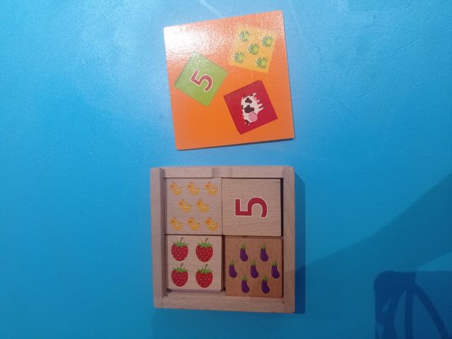 Juego infantil madera