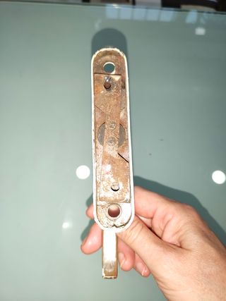 Antiguo tirador manillar agarrador bronce hierro