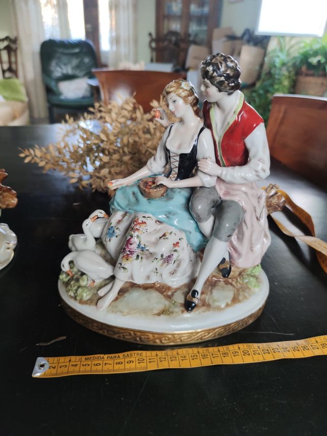 Figura de porcelana antigua de Salvador Mallol