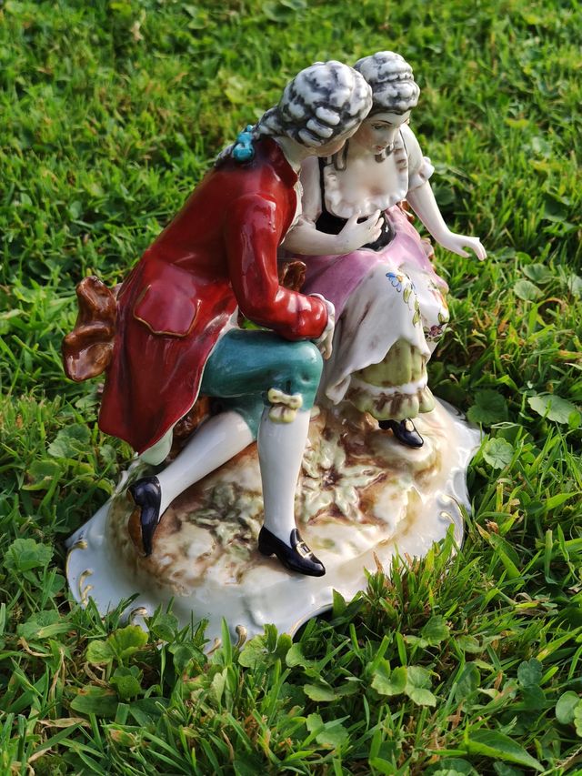 Figura de porcelana antigua de Salvador Mallol