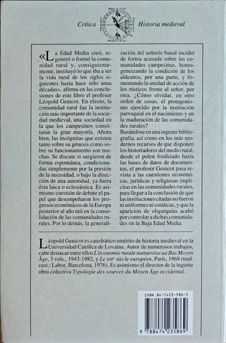 Comunidades rurales en Occid medieval