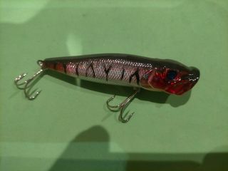 Último lote 5 Señuelos artificiales pesca.
