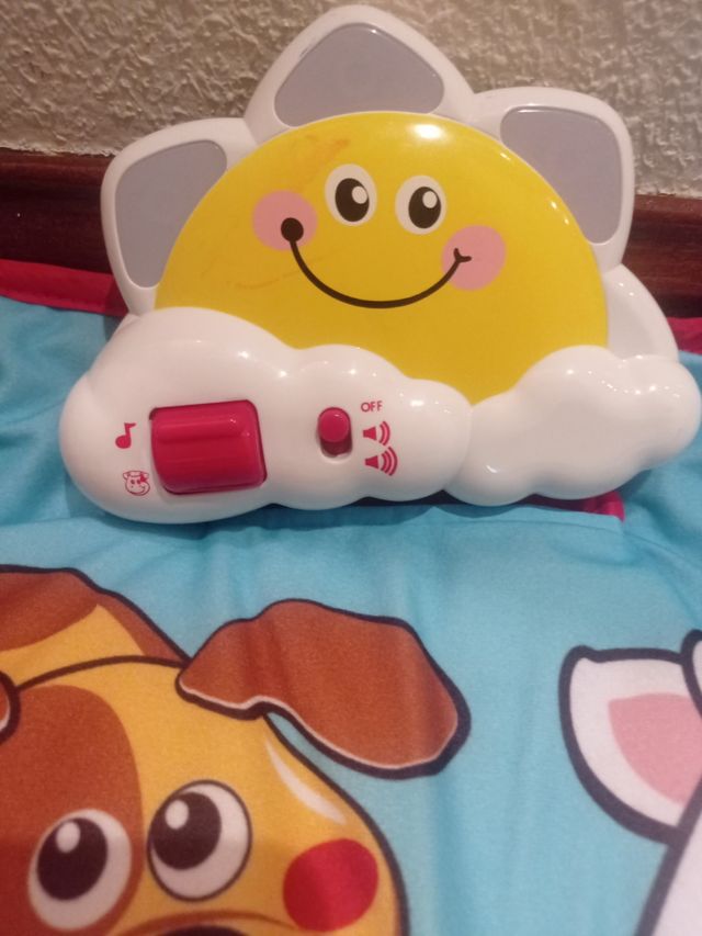 Manta musical bebé
