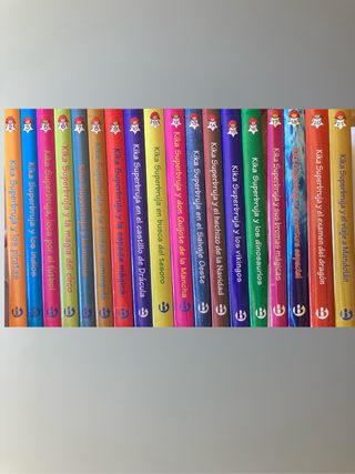Kika superbruja: libros del 2 al 21