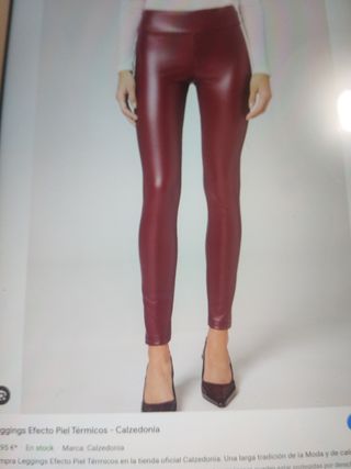 Leggins efecto piel térmicos. Calcedonia 