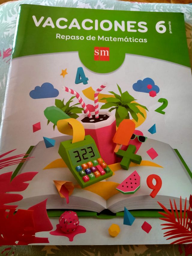 Libros de texto de 6 de primaria, y de 1 de la eso