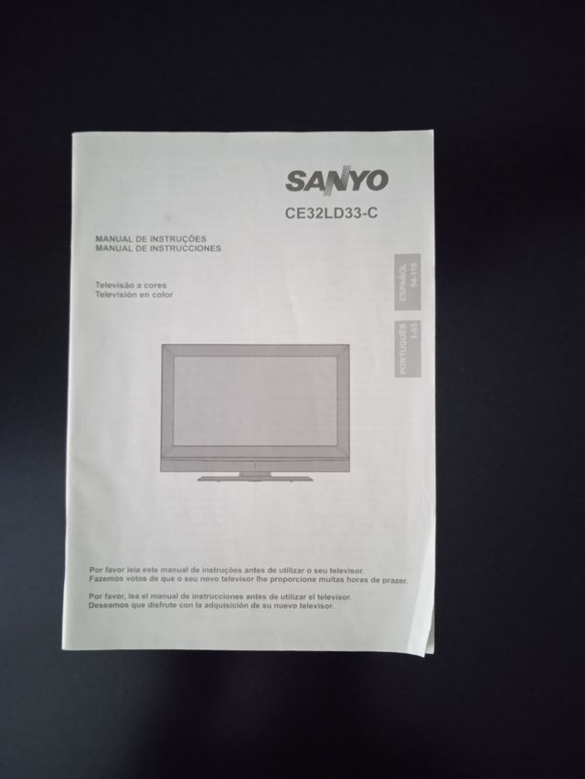 Televisión Sanyo, 42 pulgadas.