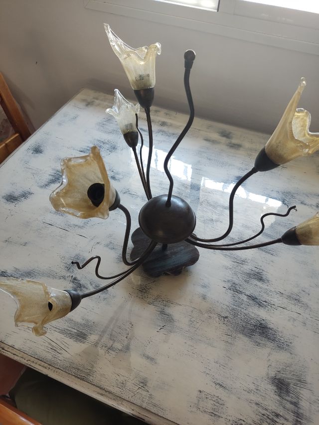 Lámpara de forja Salón - Dormitorio