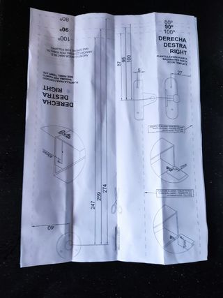 Amortiguador puerta mueble cocina