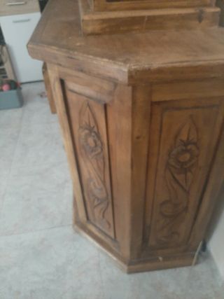 Vitrina estilo rústico mexicano