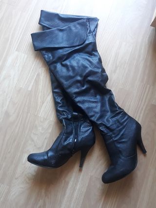 Botas altas tacón 