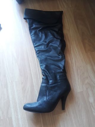 Botas altas tacón 
