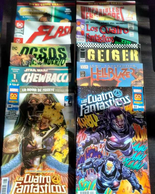 Marvel DC lote comics americanos