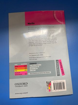 Libro Merlin Oxford ISBN: 978-0-19-424974-4
