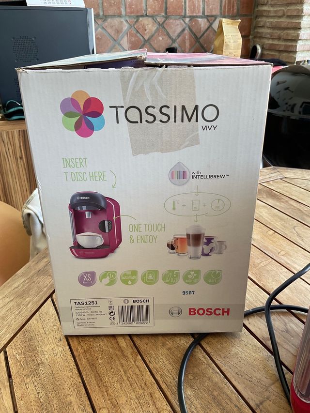 Cafetera tassimo de Bosch