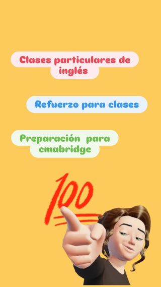 Clases particulares de cambridge y apoyo escolar
