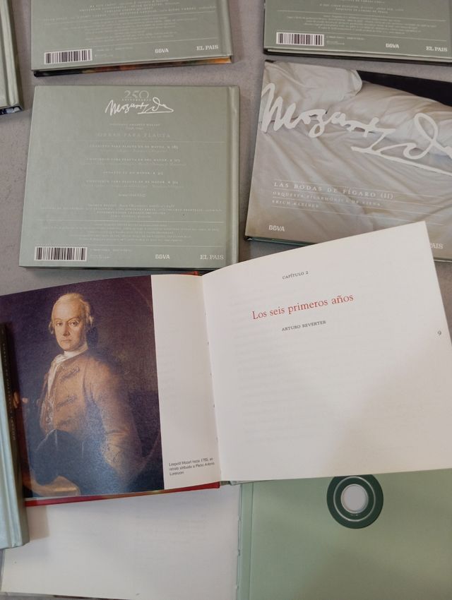 Lote 9 discos Cd de Mozart