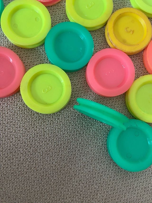 Lote 20 Fichas coches de choque