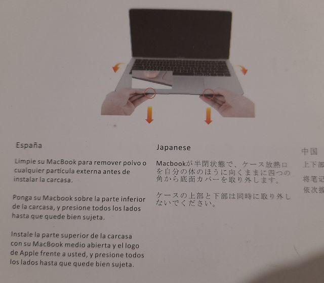 Carcasa Mosiso para Apple Macbook 13 pulgadas 