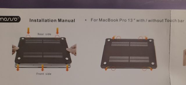 Carcasa Mosiso para Apple Macbook 13 pulgadas 