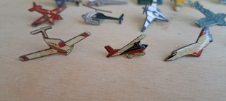 Lote pins de aviones
