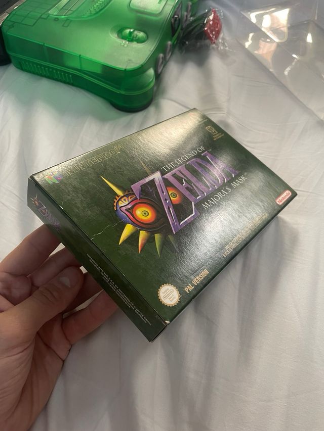 Zelda Majora’s Mask de Nintendo 64 completo