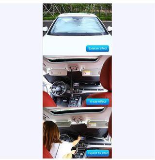 Ombrello Parasole Auto Parabrezza Interno 