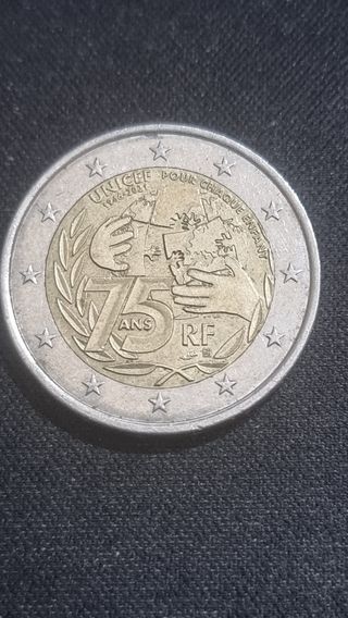 monete €2 euro per i collezionisti rari dell'UNICEF 2021