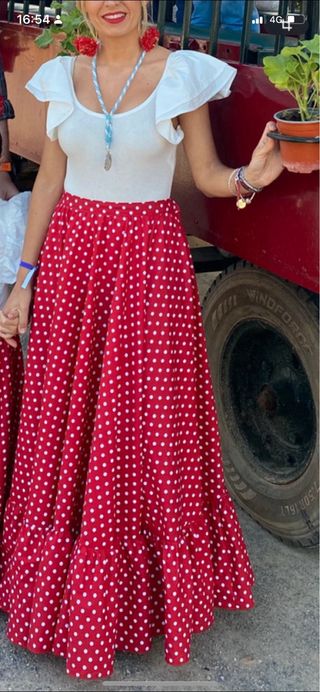 Falda flamenca