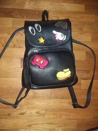 Mochila cuero Disney Japón