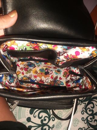 Mochila cuero Disney Japón