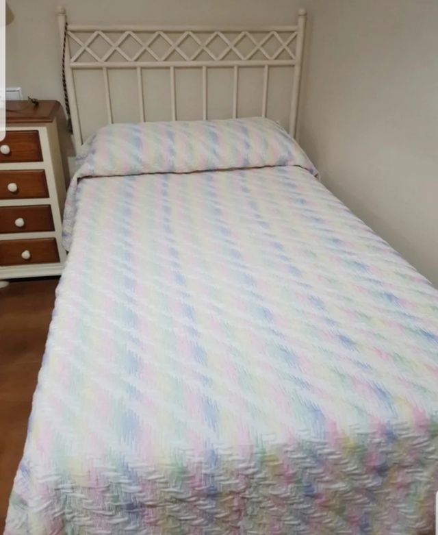 Colcha cama 90 cms
