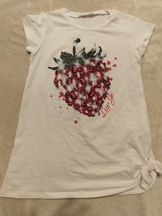 T-shirt bimba Liu Jo 6 anni fragola
