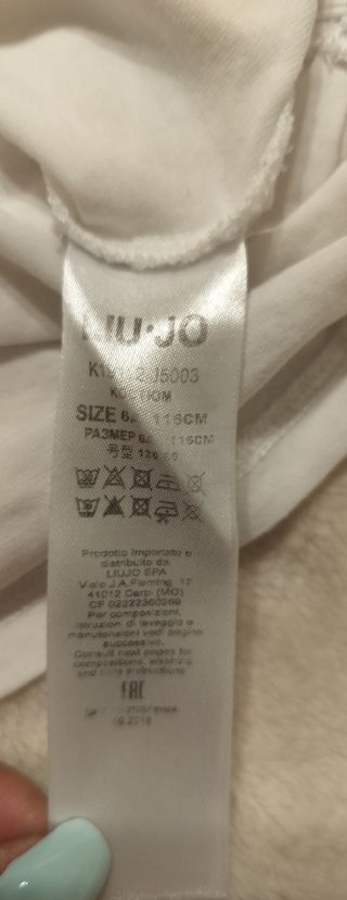 T-shirt bimba Liu Jo 6 anni fragola