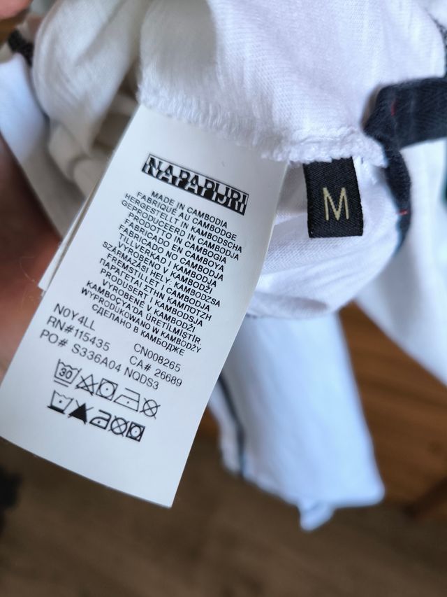 Polo Napapijri blanco