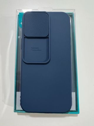 Iphone 13 pro max funda silicona con tapa camara 📲
