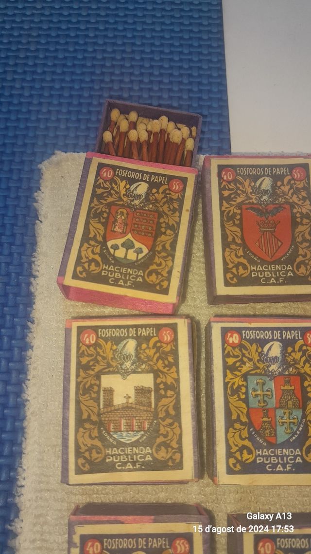 OFERTON CAJETILLAS DE CERILLAS