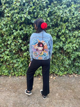 Chaqueta vaquera Geisha