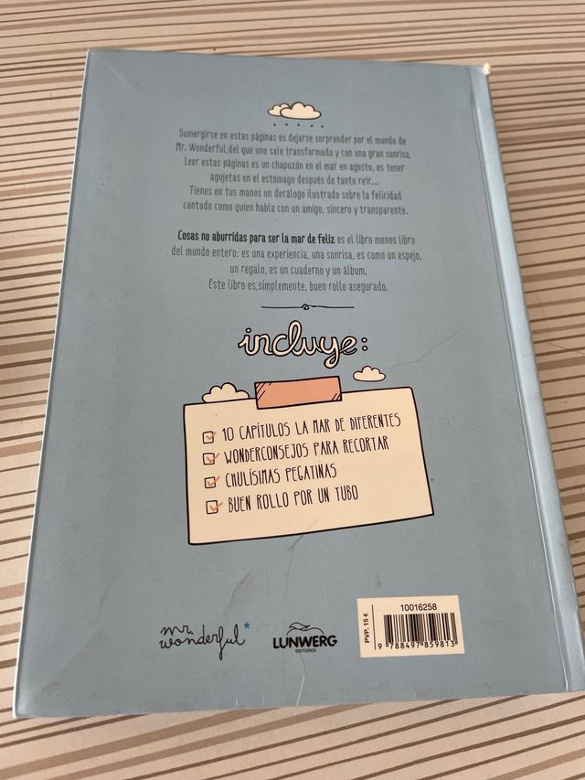 Cosas no aburridas par ser la mar de feliz