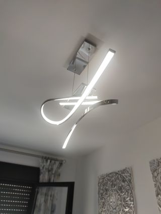 Lámpara de techo LED Symphonie cromo