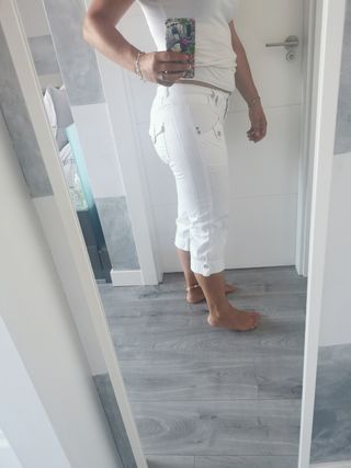 Pantalón blanco