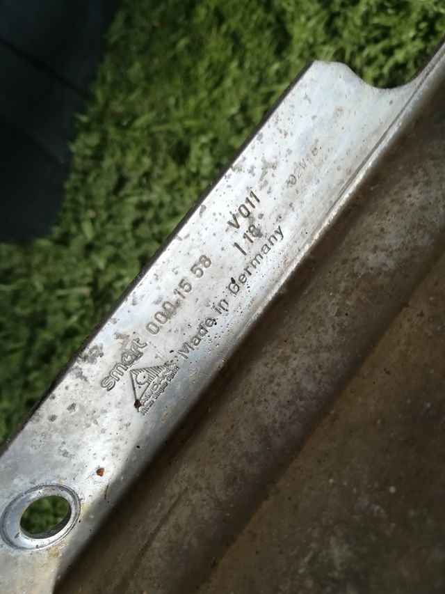 Barra refuerzo paragolpes trasero smart fortwo 450