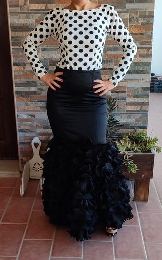 Falda flamenca