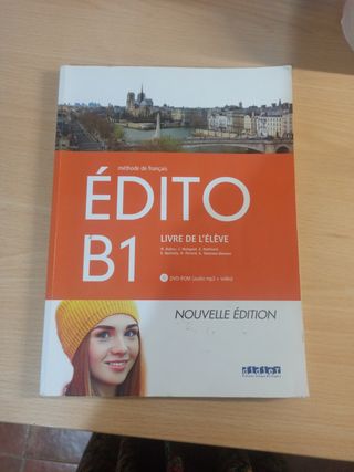 Libro Édito B1 livre de l'eleve