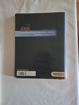 Libro 1 batxiller matemáticas 