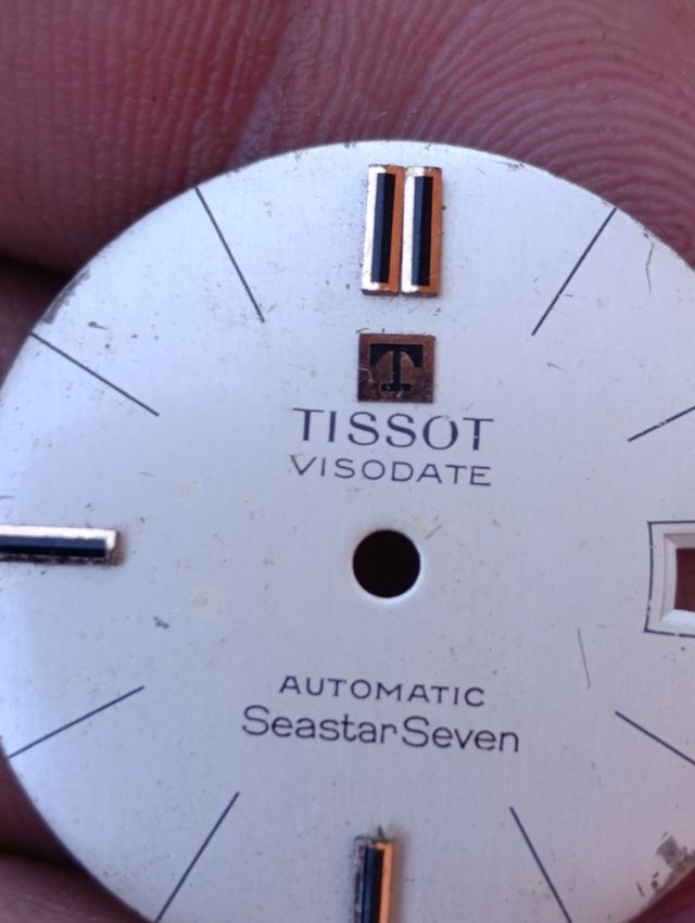 Esfera de reloj Tissot Visodate
