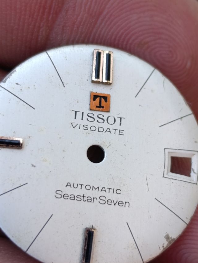 Esfera de reloj Tissot Visodate