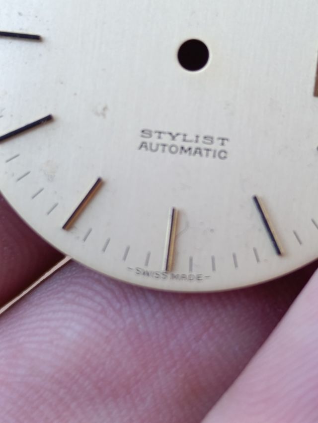 Esfera de reloj Tissot Stylist