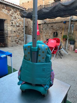 Mochila escolar con ruedas